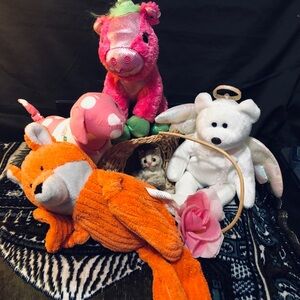 Lot of Four Plush Toys